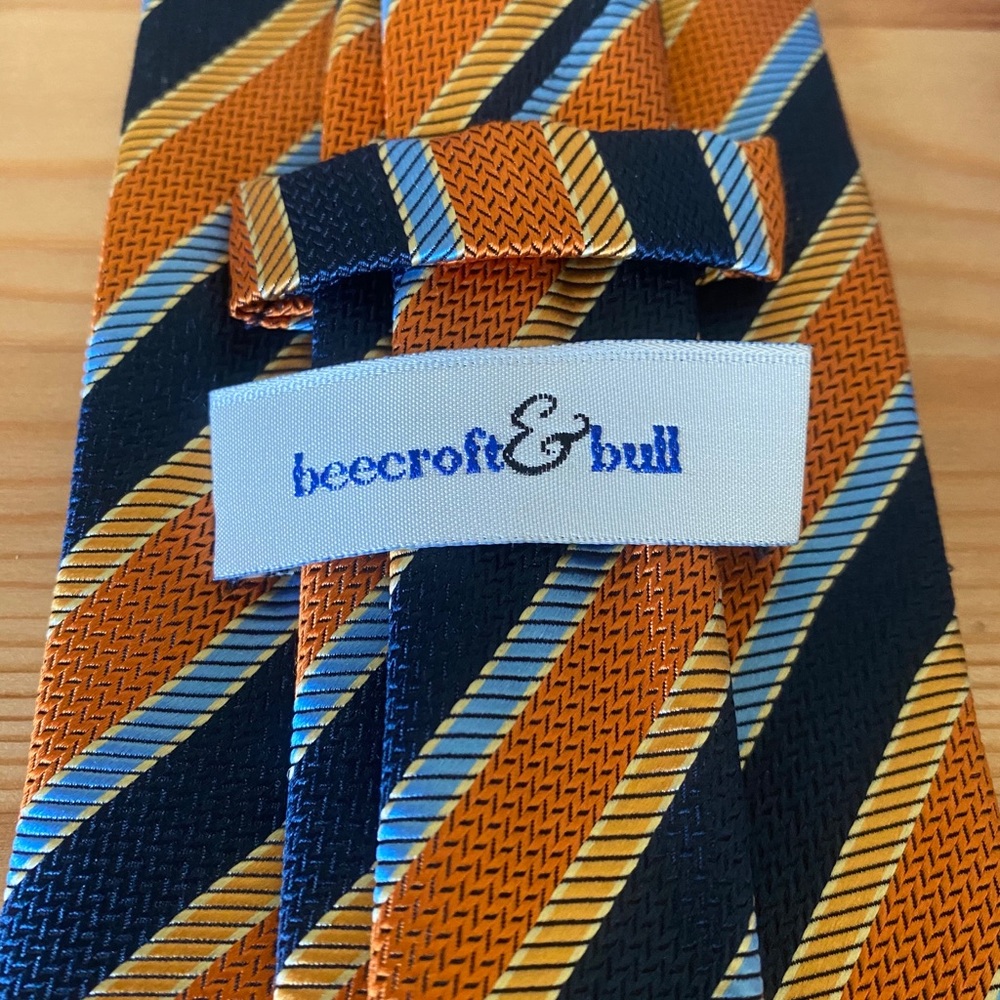 Beecroft & Bull 100% Silk Tie